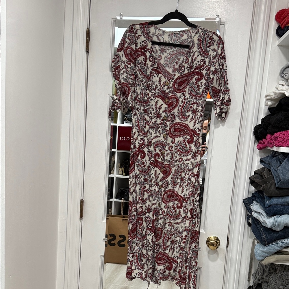 Mango midi dress